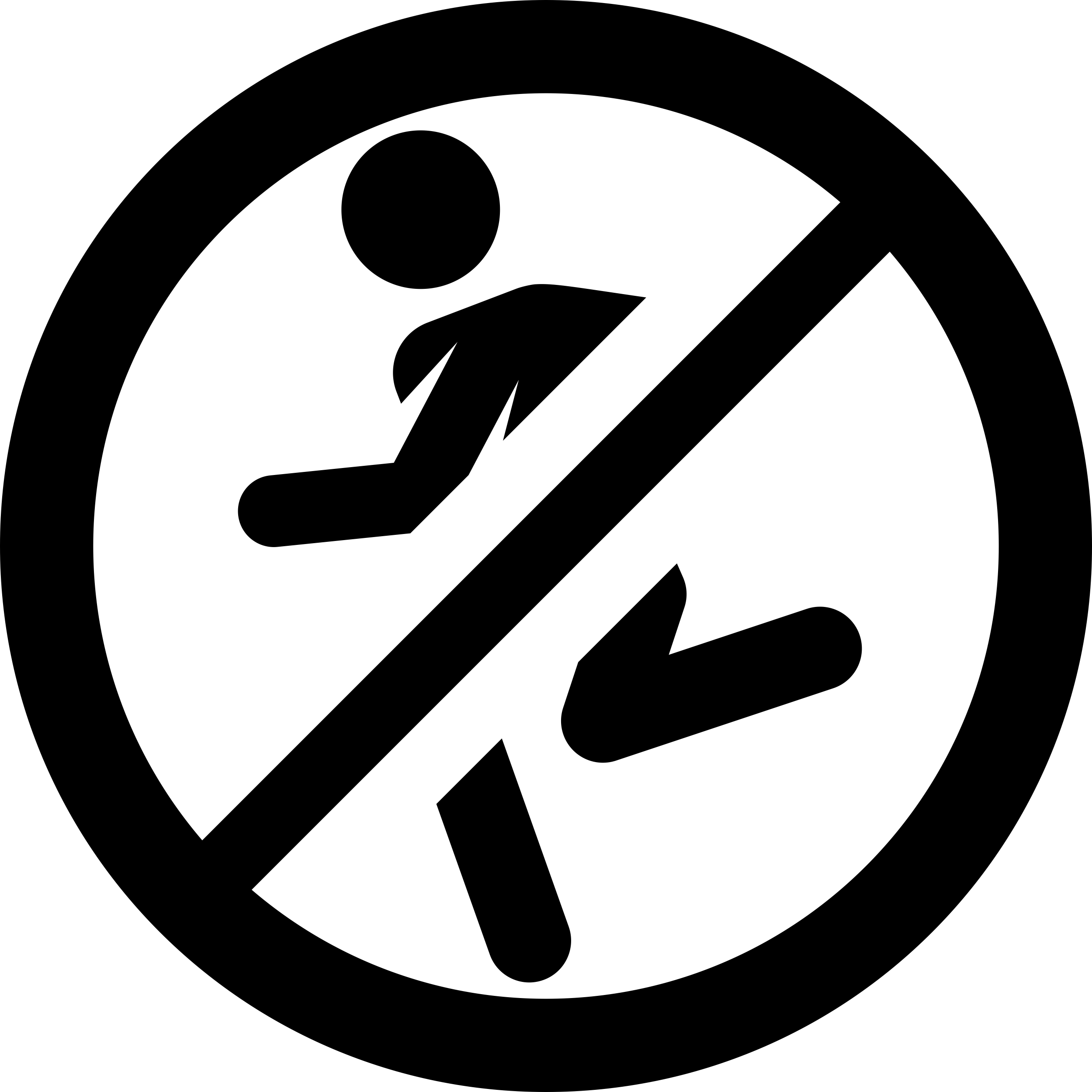 No Running Contour Svg Vector Free Vectors